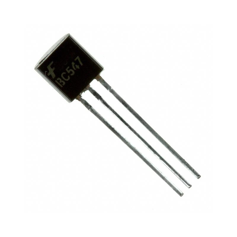 TRANSISTOR BC547 PACK DE 10 UNIDADES