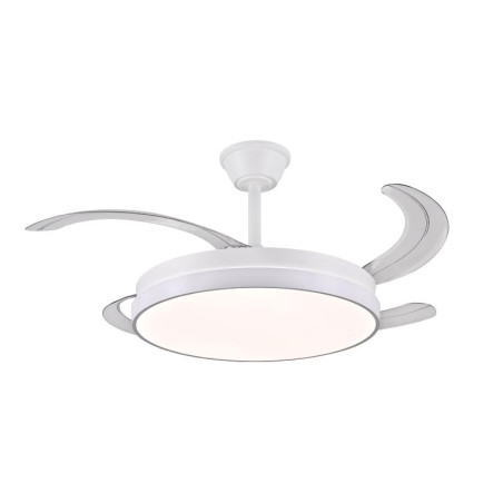 VENTILADOR DE TECHO RETRACTIL FIONA-L BLANCO 
