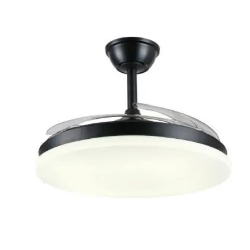 VENTILADOR DE TECHO RETRACTIL ISABELLA-S NEGRO
