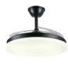 VENTILADOR DE TECHO RETRACTIL ISABELLA-S NEGRO