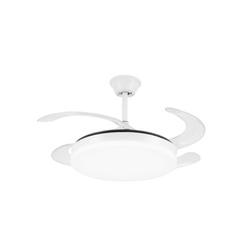 VENTILADOR DE TECHO RETRACTIL ISABELLA-L BLANCO