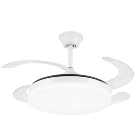 VENTILADOR DE TECHO RETRACTIL ISABELLA-L BLANCO