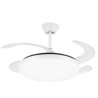 VENTILADOR DE TECHO RETRACTIL ISABELLA-L BLANCO