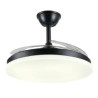 VENTILADOR DE TECHO RETRACTIL ISABELLA-L NEGRO