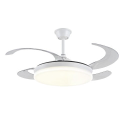 VENTILADOR DE TECHO RETRACTIL ISABELLA-XL BLANCO 