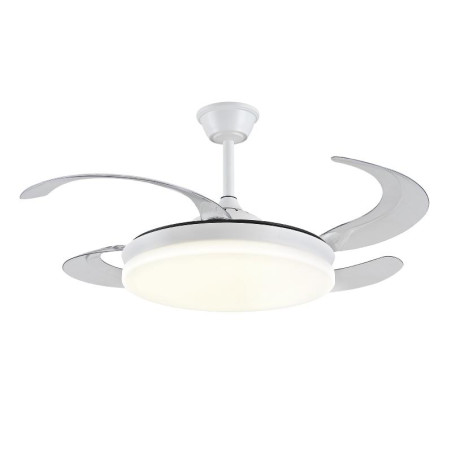 VENTILADOR DE TECHO RETRACTIL ISABELLA-XL BLANCO 