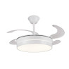 VENTILADOR DE TECHO RETRACTIL FIONA-S BLANCO 