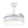 VENTILADOR DE TECHO RETRACTIL FIONA-S BLANCO 