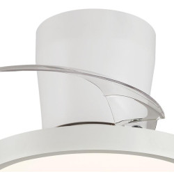 VENTILADOR DE TECHO RETRACTIL MELODY-XS BLANCO 