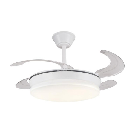 VENTILADOR DE TECHO RETRACTIL CHLOE-L BLANCO 30W 