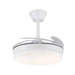 VENTILADOR DE TECHO RETRACTIL CHLOE-L BLANCO 30W 