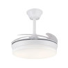 VENTILADOR DE TECHO RETRACTIL CHLOE-L BLANCO 30W 