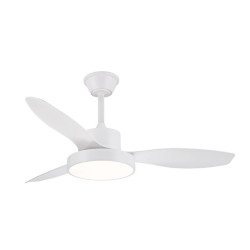 VENTILADOR DE TECHO RETRACTIL GINNA-XL BLANCO 45W