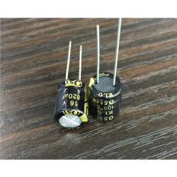 CONDENSADOR  820UF 16V 10X12 5 105ª 10 UNIDADES