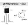TRANSISTOR S9012 PNP ENCAPSULADO TO92 10 UNIDADES