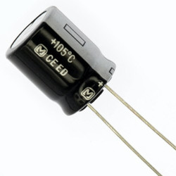 CONDENSADOR 1500 MF 25V 105º 10 UNIDADES