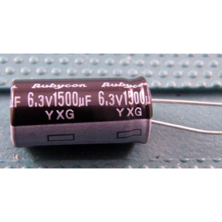 CONDENSADOR 1500MF 6 3V 105º 10 UNIDADES