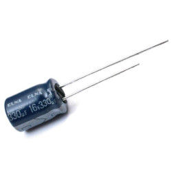CONDENSADOR 330MF 16V 105º ELECTROLITICO