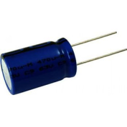CONDENSADOR 470MF 63V 10 UNIDADES