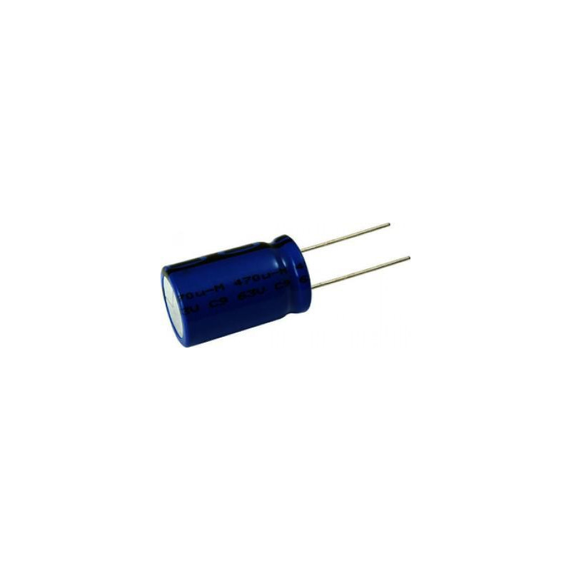 CONDENSADOR 470MF 63V 10 UNIDADES