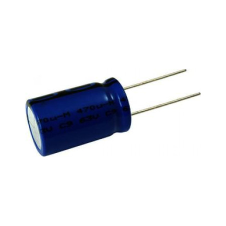 CONDENSADOR 470MF 63V 10 UNIDADES