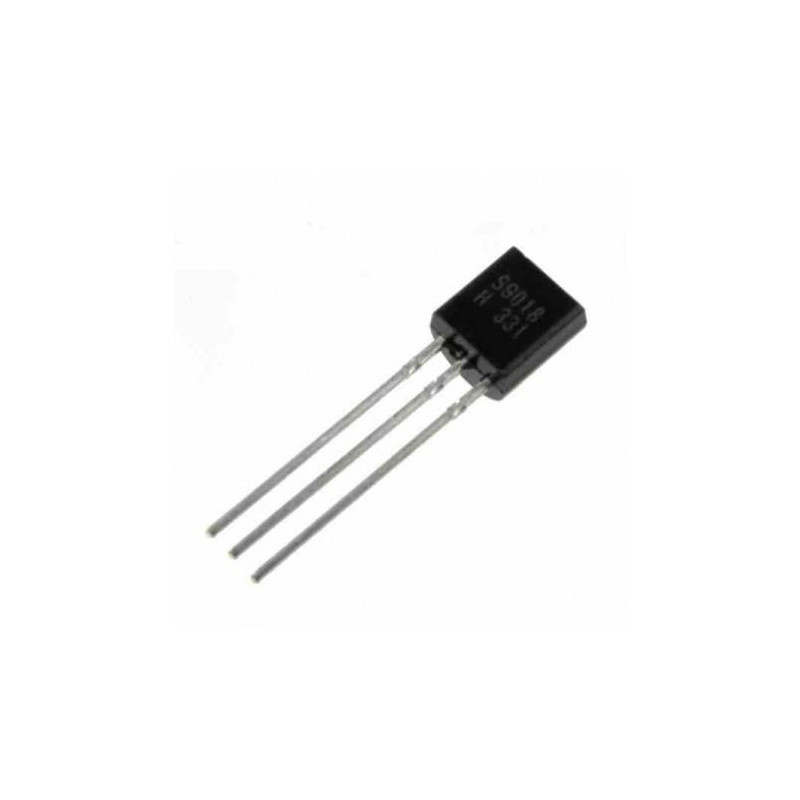 TRANSISTOR S9018 NPN ENCAPSULADO TO92 10 UNIDADES