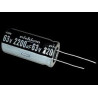 CONDENSADOR ELECTROLITICO 2200µF 63 V 105º 5 UNIDA