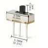 CONMUTADOR DESLIZANTE 2MM PACK DE 10 UNIDADES