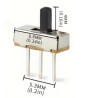 CONMUTADOR DESLIZANTE 4MM PACK DE 10 UNIDADES