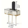 CONMUTADOR DESLIZANTE 5MM 10 UNIDADES