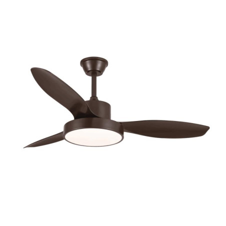 VENTILADOR DE TECHO CELESTE-XL MARRON 45W 3 ASPAS