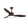 VENTILADOR DE TECHO CELESTE-XL MARRON 45W 3 ASPAS