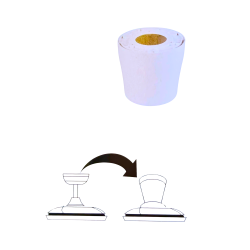 BASE PARA VENTILADOR DE TECHO BLANCA