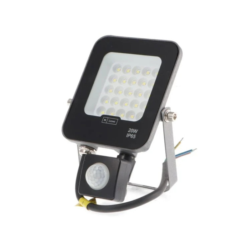 PROYECTOR LED CON SENSOR 20W 6000K NAPOLI