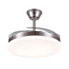 VENTILADOR DE TECHO RETRACTIL CHLOE-XL CROMO MATE 