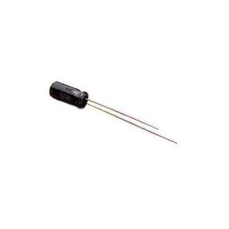 CONDENSADOR 22 UF 25V 105º  PACK 10 UNIDADES