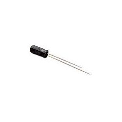 CONDENSADOR 22 UF 25V 105º  PACK 10 UNIDADES