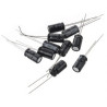 CONDENSADOR ELECT 10MF 450V 105º PACK 10 UNIDADES