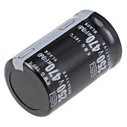 CONDENSADOR 47/250 V 105º PACK 10 UNIDADES