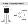 TRANSISTOR 2SC945 NPN ENCAPSULADO TO92 10 UNIDADES