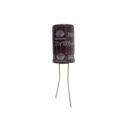 CONDENSADOR ELECTROLI  1000µF 35V 105º 10 UNIDADES