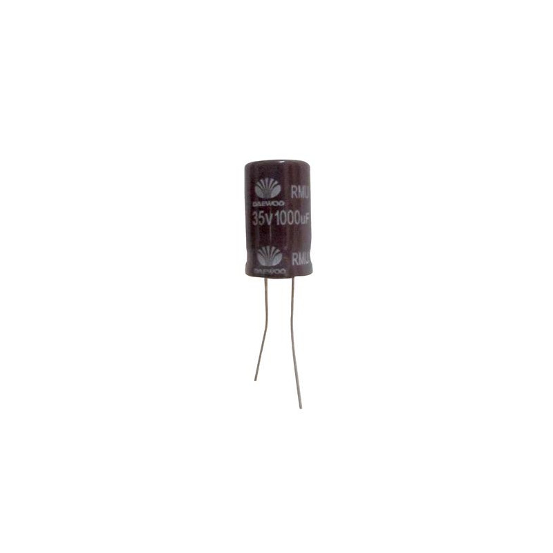 CONDENSADOR ELECTROLI  1000µF 35V 105º 10 UNIDADES
