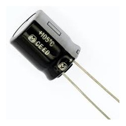 CONDENSADOR 150UF 25V 105º 8X11 10 UNIDADES