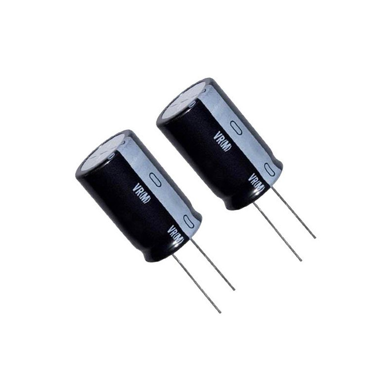 CONDENSADOR ELEC  22µF 400V 105º PACK 10 UIDADES