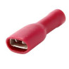 FUNDA FASTON HEMBRA 6 35mm ROJA BOLSA 10 UNIDADES