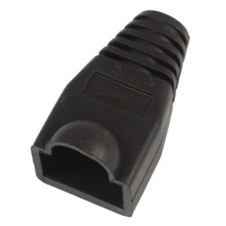 PROTECTOR GOMA PARA CONECTOR RJ45 COLOR NEGRO