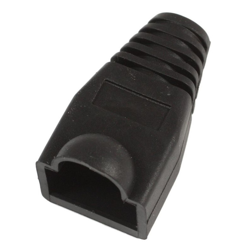 PROTECTOR GOMA PARA CONECTOR RJ45 COLOR NEGRO
