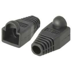 PROTECTOR GOMA PARA CONECTOR RJ45 COLOR NEGRO
