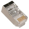 CONECTOR RJ45 MACHO CAT 6 FTP  10 UNIDADES