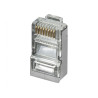 CONECTOR RJ45 MACHO CAT 6 FTP  10 UNIDADES